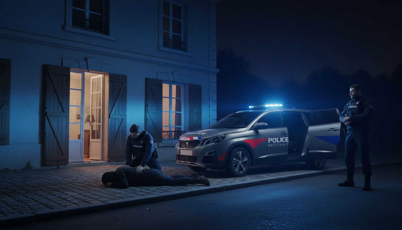 Intervention des forces de l'ordre